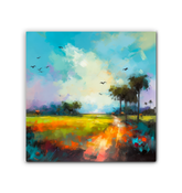 Coastal Horizon Canvas Art Print